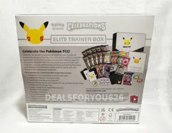 Pokemon Celebrations 25th Anniversary Elite Trainer Box ETB New Fast Shipping! - Image 2