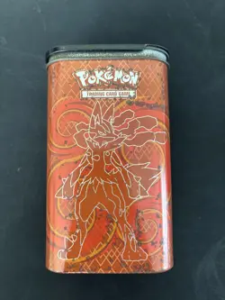 2015 Pokemon Mega Lucario & Gengar Elite Trainer Deck Shield Tin XY - Image 1
