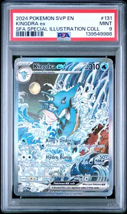 Kingdra EX 131 Shrouded Fable Special Illustration Collection Pokemon PSA 9 *986 - Image 1