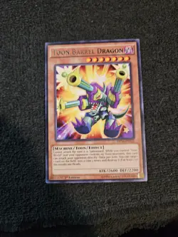 MP16-EN132 Toon Barrel Dragon Rare Yu-Gi-Oh Card 1st Edition - Image 1