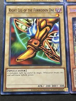 Exodia Full 5 Piece Set | LDK2 + Exodia, The Legendary Defender | YuGiOh! - Image 3