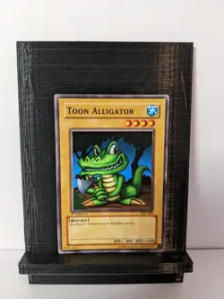 Yugioh -- Toon Alligator -- 1st Edition -- SDP-009 -- Near Mint- - Image 1