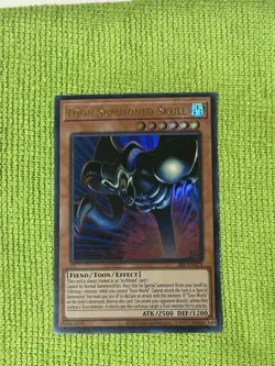 YUGIOH TOON SUMMONED SKULL ULTRA RARE NM SRL-EN073 25TH ANNIVERSARY REPRINT - Image 1