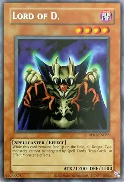 Retro Pack (2020 Date Reprint) #RP01-EN086 Lord of D. - Image 1