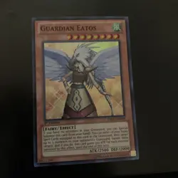 Yu-Gi-Oh! 2014 Dragons of Legend 1st Edition Guardian Eatos #DRLG-EN009 NM - Image 1