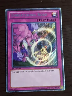 Yu-Gi-Oh Threatening Roar | Secret Rare | LCYW-EN297 | 1st Edition - Image 1