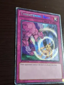 Yu-Gi-Oh Threatening Roar | Secret Rare | LCYW-EN297 | 1st Edition - Image 2