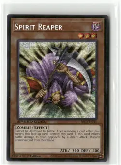 Yugioh Spirit Reaper SBC2-ENI16 Prismatic Secret Rare 1st Ed NM - Image 1