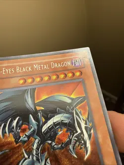 Yugioh - Red-Eyes Black Metal Dragon FMR-001 Forbidden Memories Secret Rare LP - Image 3