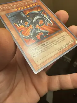 Yugioh - Red-Eyes Black Metal Dragon FMR-001 Forbidden Memories Secret Rare LP - Image 5