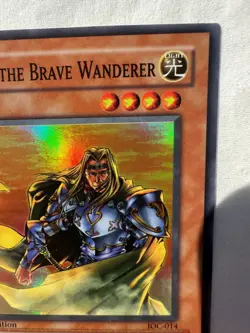 YUGIOH FREED THE BRAVE WANDERER HOLO 1ST EDITION IOC-014 NEVER PLAYED NM - Image 4