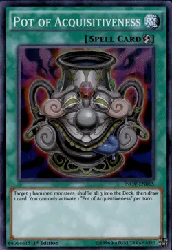 Pot of Acquisitiveness - INOV-EN065 - Super Rare NM - Yugioh - Image 1