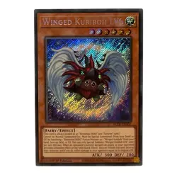 YuGiOh! Winged Kuriboh LV6 (Secret Rare) BLTR-EN001 1st Ed NM (Terminal Revenge) - Image 1