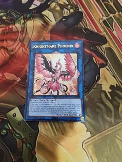 Knightmare Phoenix (BLMM-EN091) - Emblazoned Ultra Rare - 1st Ed NM Yugioh - Image 1