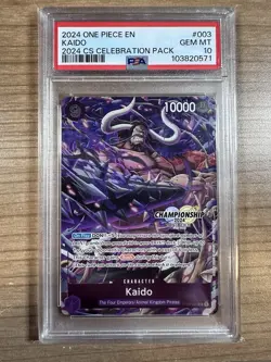 Kaido 2024 One Piece - 2024 CS Celebration Pack - #003 - PSA 10 - Image 1