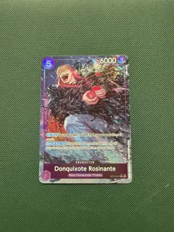 Donquixote Rosinante (Alt Art) OP10-072 SR Royal Blood - ONE PIECE English Clean - Image 1