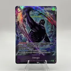 Vergo Alt Art OP14-061 One Piece TCG Azure Sea's Seven English NM - Image 1