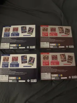 (4) One Piece TCG Illustration Box Vol. 5 and 6 Sealed - Image 2