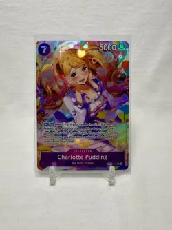 CHARLOTTE PUDDING - One Piece PRB02-010 - AA Alt Art SR - Image 1