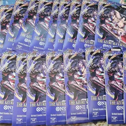 One Piece OP-14-EB04 Sleeved Booster Packs x20 Azure Sea’s Seven SEALED / NEW !! - Image 1