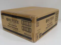 2024 One Piece Two Legends OP-08 Factory Sealed Booster Pack Box Case - Image 1