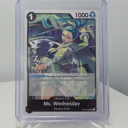Ms. Wednesday OP14-083 The Azure Sea's Seven Regular One-Piece CCG TCG - Image 1