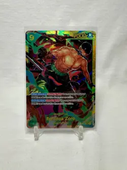 One Piece TCG-Roronoa Zoro OP06-118 Secret Rare-Wings of the Captain - Image 1