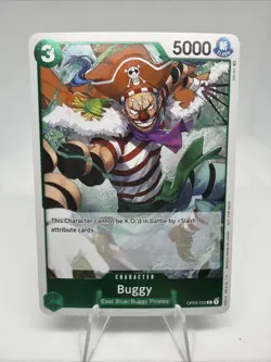One Piece Buggy Common Rare Foil - KINGDOMS OF INTRIGUE DASH PACK - OP03-032 NM - Image 1