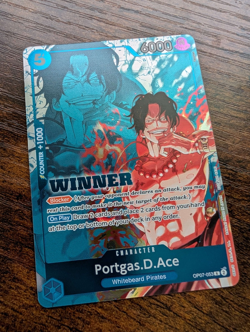 Portgas.D.Ace (Winner Pack 2024 Oct.-Dec.) OP07-053 One Piece Promotion Foil - Image 1