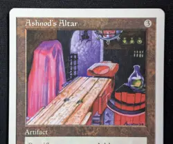 MTG Ashnod's Altar- DAMAGED -5th Edition Magic the Gathering Card # 349 - Image 3