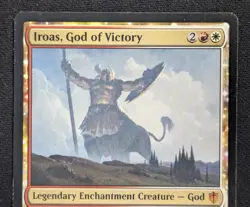 MTG Iroas, God of Victory- Signed -Commander 2016 Magic the Gathering Card # 205 - Image 3