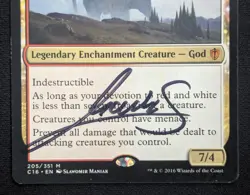 MTG Iroas, God of Victory- Signed -Commander 2016 Magic the Gathering Card # 205 - Image 4