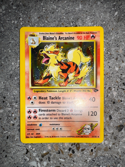 Pokemon TCG Cards Blaine's Arcanine 1/132 Gym Challenge Holo Rare - Image 4