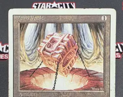 MTG Mana Vault- HP - 3rd Edition/Revised Magic the Gathering Card - Image 3