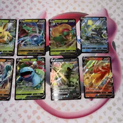Pokemon TCG V Card Lot 11x Leafeon Tyranitar Venusaur Rayquaza NM English - Image 3