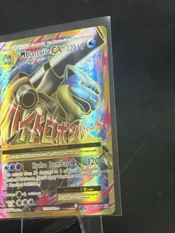Pokemon TCG Mega M Blastoise EX Evolutions Full Art Ultra Rare Holo Card 102/108 - Image 2