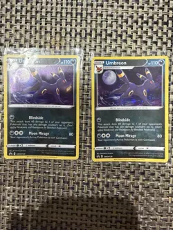 2x Umbreon SWSH129 SWSH: Sword & Shield Promo Cards Holo - Image 1