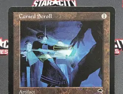 MTG Cursed Scroll - Signed - Tempest Magic the Gathering Card - Image 3