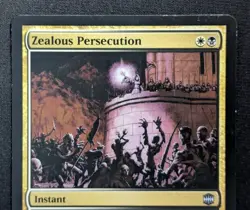 MTG Zealous Persecution- Signed Artist Proof -Alara Reborn Magic Card # 85 - Image 3