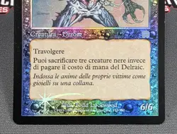 MTG ITALIAN FOIL Delraich - Mercadian Masques Magic the Gathering Card # 133 - Image 4