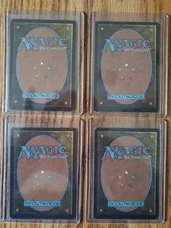 MAGIC THE GATHERING Lot of Four (4) UNLIMITED Cards Very Nice Condition - Image 2