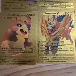 Pokemon Lot Of 18 Gold Foil Fan Art Cards - Image 2