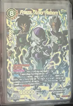 Dragon Ball Super Card Frieza, Army Reborn TB3-069 Secret Rare Clash of Fates - Image 1