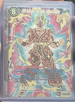 SSB Kaio-Ken Son Goku United Divinity SCR M/NM Dragon Ball Super Card Game - Image 1