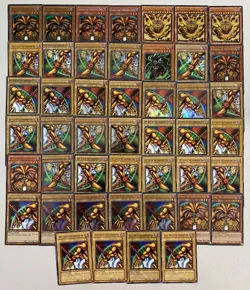 YGO Mixed Sets Exodia the Forbidden One Lot of 46 Cards Various Rarities DMG-MP - Image 1
