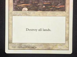 MTG Armageddon- DAMAGED -Anthologies Magic the Gathering Card # 001 - Image 4