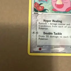 Pokemon Chansey Common Regular Card 20/115 EX Unseen Forces English 2005 TPC - Image 2