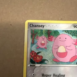 Pokemon Chansey Common Regular Card 20/115 EX Unseen Forces English 2005 TPC - Image 3