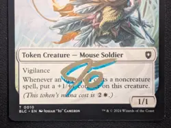 MTG Steelburr Champion- Signed Artist Proof -Bloomburrow Commander Magic Card - Image 4