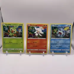 Scorbunny Grookey Sobble BLACK STAR PROMO card set! 2020 Pokemon SWSH071 SWSH073 - Image 1
